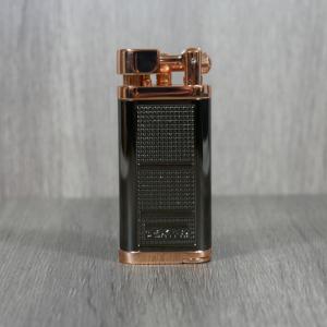 Xikar Pipeline Pipe Lighter - Black & Rose Gold