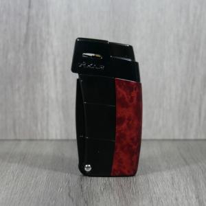 Xikar Resource II Pipe Lighter - Burl & Black Trim