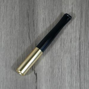 Denicotea Long Ejector Cigarette Holder - Black & Gold