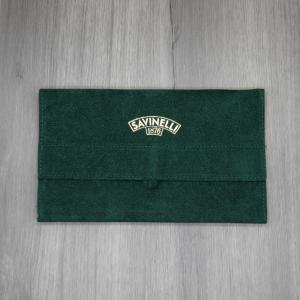 Savinelli Velvet Pipe Pouch - Green