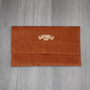 Savinelli Velvet Pipe Pouch - Tan