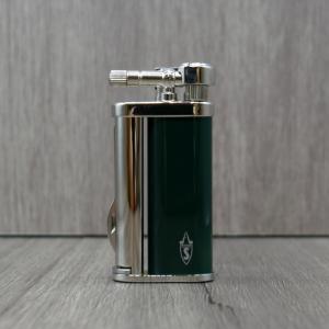 Savinelli Lacquered Pipe Lighter - Green