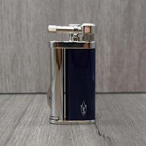 Savinelli Lacquered Pipe Lighter - Blue