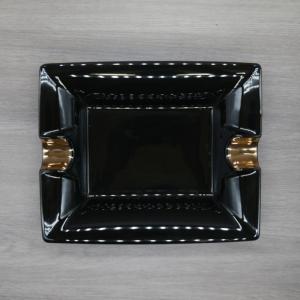 Black & Copper 2 Position Cigar Ashtray