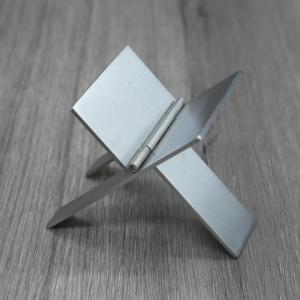 Metal Folding Cigar Stand - Chrome