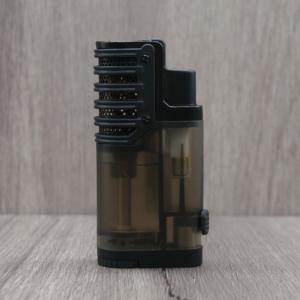 Atomic Maximus II Triple Jet Cigar Lighter - Black