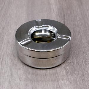 Stainless Steel Round 3 Position Cigar Ashtray