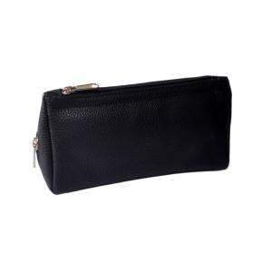 Leatherette Pipe Combination Rubber Lined Black Tobacco Pouch
