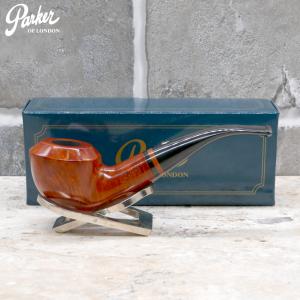 Parker Bruyere Bent Rhodesian Metal Filter Fishtail Pipe (PAR156)