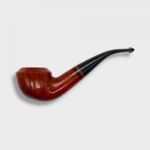 Parker Bruyere Bent Rhodesian Metal Filter Fishtail Pipe (PAR187)