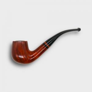 Parker Bruyere Bent Billiard Medium Metal Filter Fishtail Pipe (PAR203)