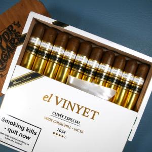 PDR El Vinyet 2024 Wide Churchill Cigar - Box of 10