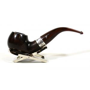 Peterson Irish Harp 03 Smooth Silver Mounted Fishtail Pipe (PE1199)