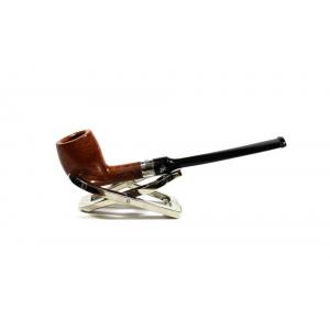 Peterson High Grade Belgique Natural Silver Mounted Fishtail Pipe (PE1542)