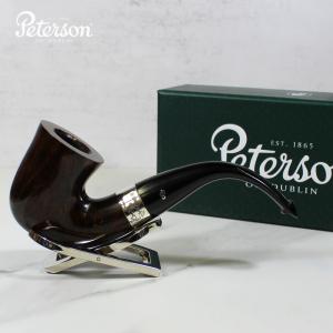 Peterson Sherlock Holmes Original Dark Silver Mounted P Lip Pipe (PE1698)