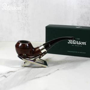 Peterson Kildare 999 Silver Mounted Smooth 9mm Filter P Lip Pipe (PE1750)