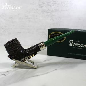 Peterson 2022 St. Patricks Day 106 Sandblast Nickel Mounted Fishtail Pipe (PE1771)