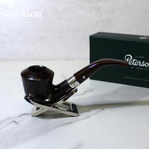 Peterson Irish Harp B10 Smooth Silver Mounted Fishtail Pipe (PE2075)