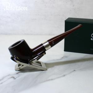 Peterson Irish Harp 606 Smooth Silver Mounted Fishtail Pipe (PE2091)