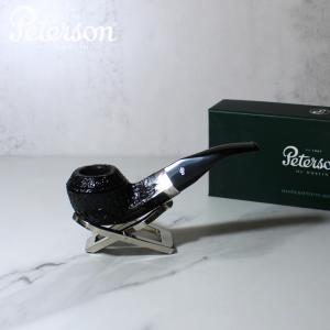 Peterson Cara Ebony 80s Sandblast Fishtail Pipe (PE2104) - End of Line