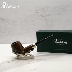 Peterson Irish Made Army 101 Nickel Mounted Fishtail Pipe (PE2137)