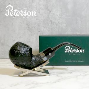 Peterson Cara Ebony XL02 Sandblast Fishtail Pipe (PE2193) - End of Line