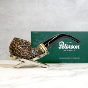 Peterson 2023 St. Patricks Day 03 Rustic Nickel Mounted Fishtail Pipe (PE2204)