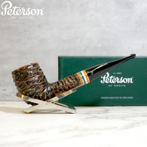 Peterson 2023 St. Patricks Day 106 Rustic Nickel Mounted Fishtail Pipe (PE2208)