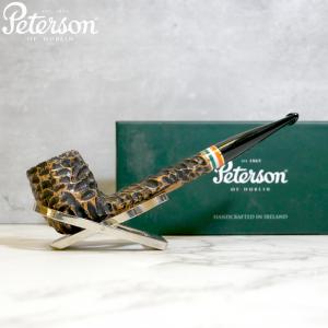 Peterson 2023 St. Patricks Day 264 Rustic Nickel Mounted Fishtail Pipe (PE2213)