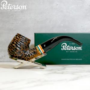 Peterson 2023 St. Patricks Day X220 Rustic Nickel Mounted Fishtail Pipe (PE2227)