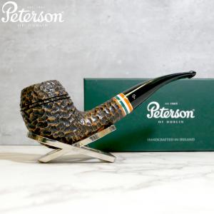 Peterson 2023 St. Patricks Day XL14 Rustic Nickel Mounted Fishtail Pipe (PE2232)