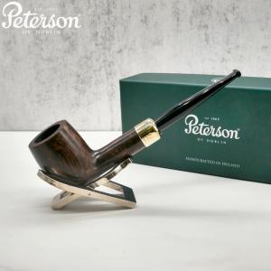 Peterson Irish Made Army 106 Nickel Mounted Fishtail Pipe (PE2293)