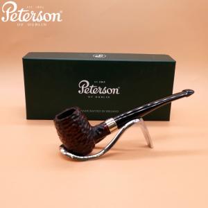 Peterson Barrel Rustic Nickel Mounted Fishtail Pipe (PE2604)