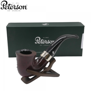 Peterson Jekyll and Hyde 05 Nickel Mounted Fishtail Pipe (PE2694)