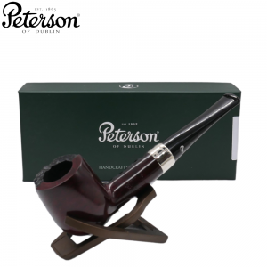 Peterson Jekyll and Hyde 106 Nickel Mounted Fishtail Pipe (PE2734)
