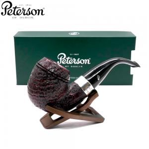 Peterson Sherlock Holmes Baskerville Silver Mounted P Lip Pipe (PE2740)