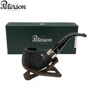 Peterson Jekyll and Hyde 221 Nickel Mounted Fishtail Pipe (PE2750)