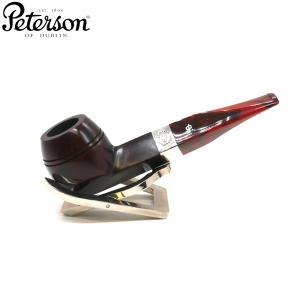 Peterson Irish Harp 150 Smooth Cumberland Silver Mounted Fishtail Pipe (PE2981)