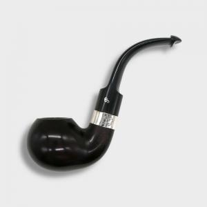 Peterson Sherlock Holmes Lestrade Heritage Silver Mounted P Lip Pipe (PE3038)