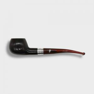 Peterson Irish Harp 406 Smooth Silver Mounted Fishtail Pipe (PE3050)