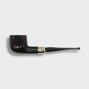 Peterson Irish Made Army 608 Nickel Mounted Fishtail Pipe (PE3053)