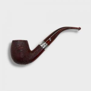 Peterson Irish Harp 69 Sandblast Silver Mounted Fishtail Pipe (PE3066)