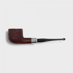 Peterson Irish Made Army 608 Sandblast Nickel Mounted Fishtail Pipe (PE3113)