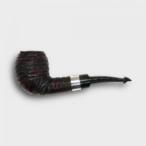 Peterson Sherlock Holmes Strand Rustic Silver Mounted P Lip Pipe (PE3251)