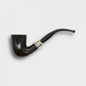 Peterson Irish Made Army 128 Smooth Heritage Nickel Mounted Fishtail Pipe (PE3273)