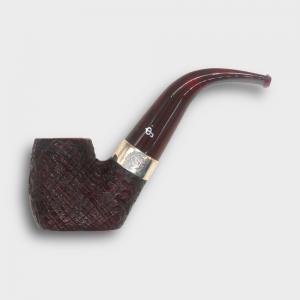 Peterson Irish Harp 03 Sandblast Silver Mounted Fishtail Pipe (PE3332)