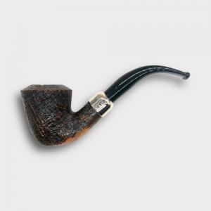 Peterson Arklow B10 Sandblast Silver Mounted Fishtail Pipe (PE3357)