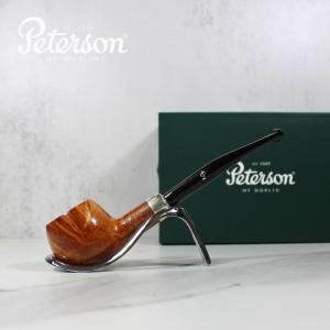 Peterson Natural Army 407 Sterling Silver Fishtail Pipe (PE551)