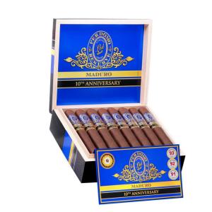 Perdomo 10th Anniversary Maduro Super Toro Cigar - Box of 25