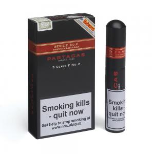 Partagas Serie E No. 2 Tubed Cigar - Pack of 3